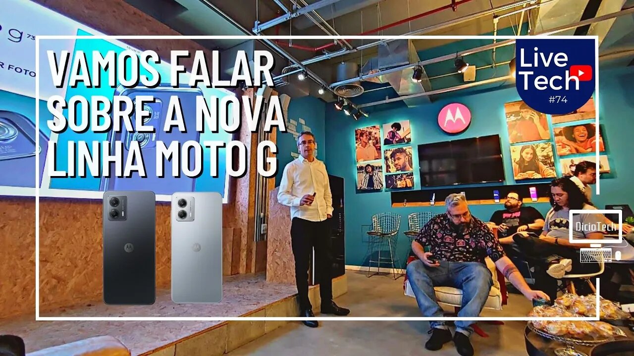 VAMOS FALAR SOBRE A NOVA LINHA MOTO G! - LiveTech #74