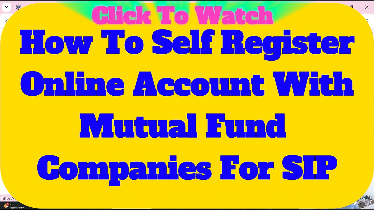 How to Register Online Your Account With Quant Mutual Fund For Monthly SIP Investing म्यूच्यूअल फण्ड