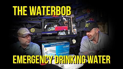 The WaterBOB Emergency Drinking Water