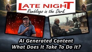 AI Generated Content - What Does It Take To Do It❓