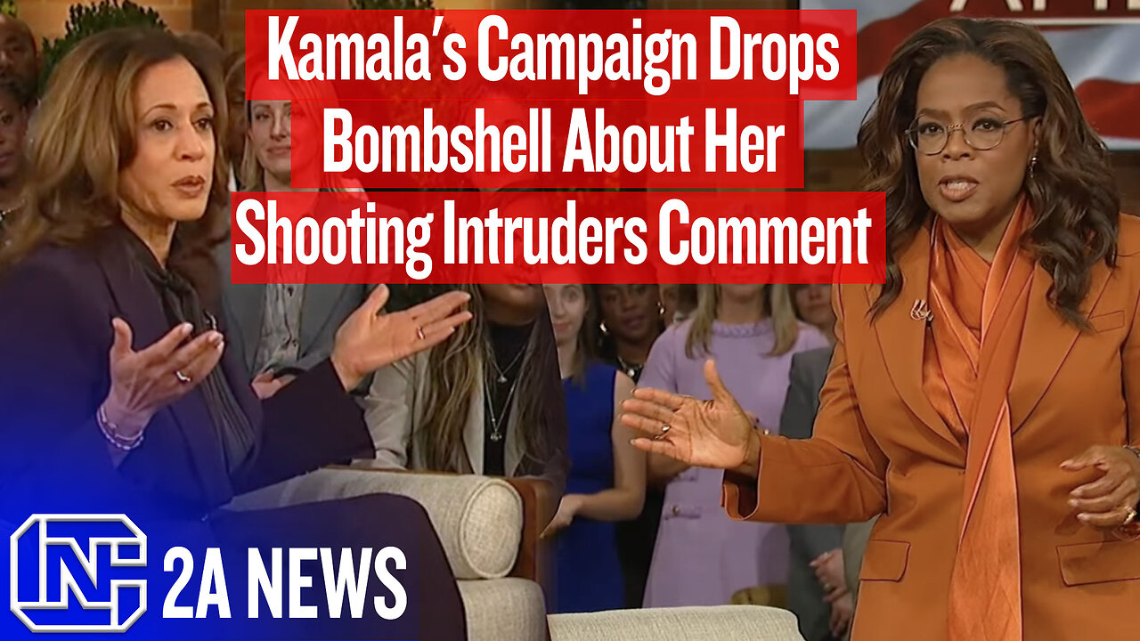 Kamala's Campaign Drops Bombshell About Her Shooting Intruders On Oprah