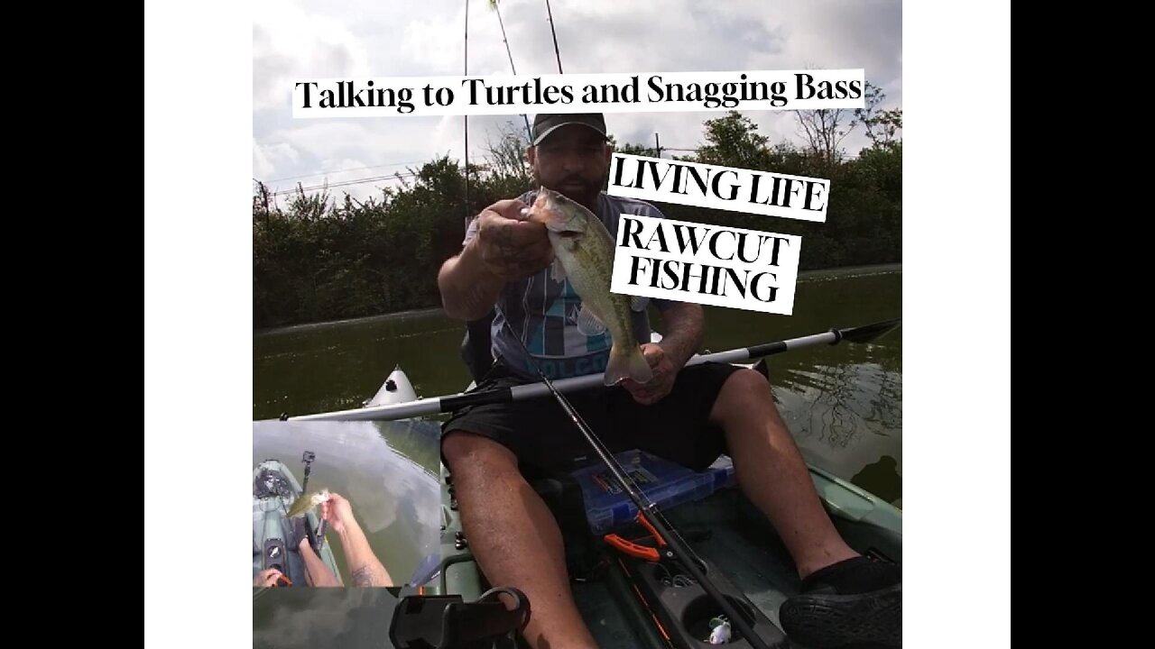 Talking to Ninja Turtles and Snagging Bass... Good Times in the Kayak