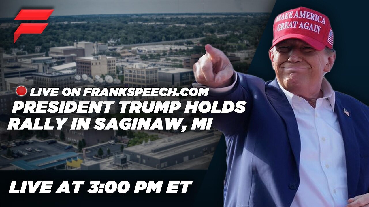 LIVE: PRESIDENT TRUMP SPEAKS IN SAGINAW MI | 3 OCTOBER 2024