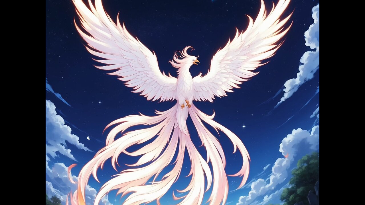 White fire Phoenix