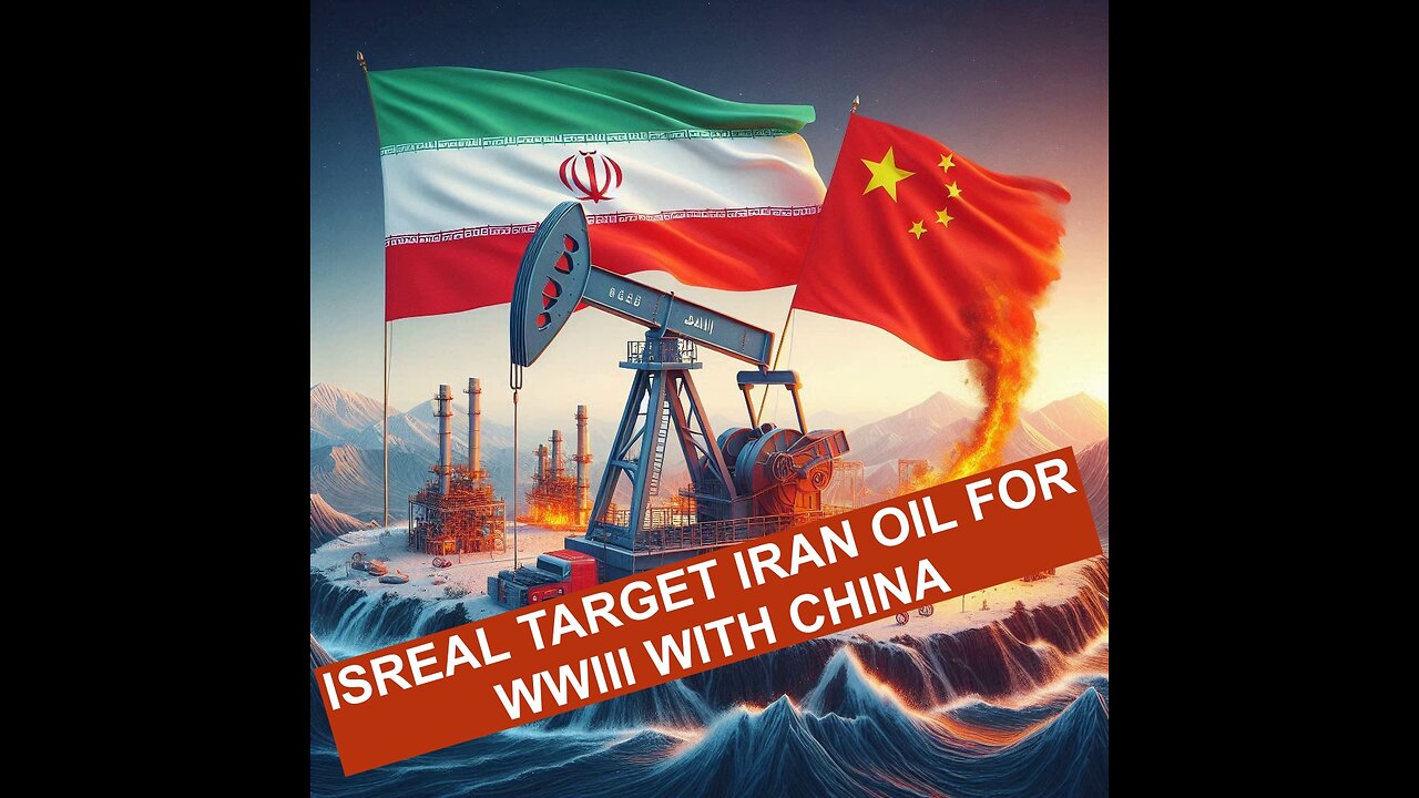 Isreal Attack Iran Oil to Pull China into WWIII