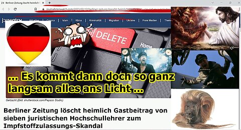 Traurige Nachrichten an das Deutsche Volk vom 12.02.2023!!! ...