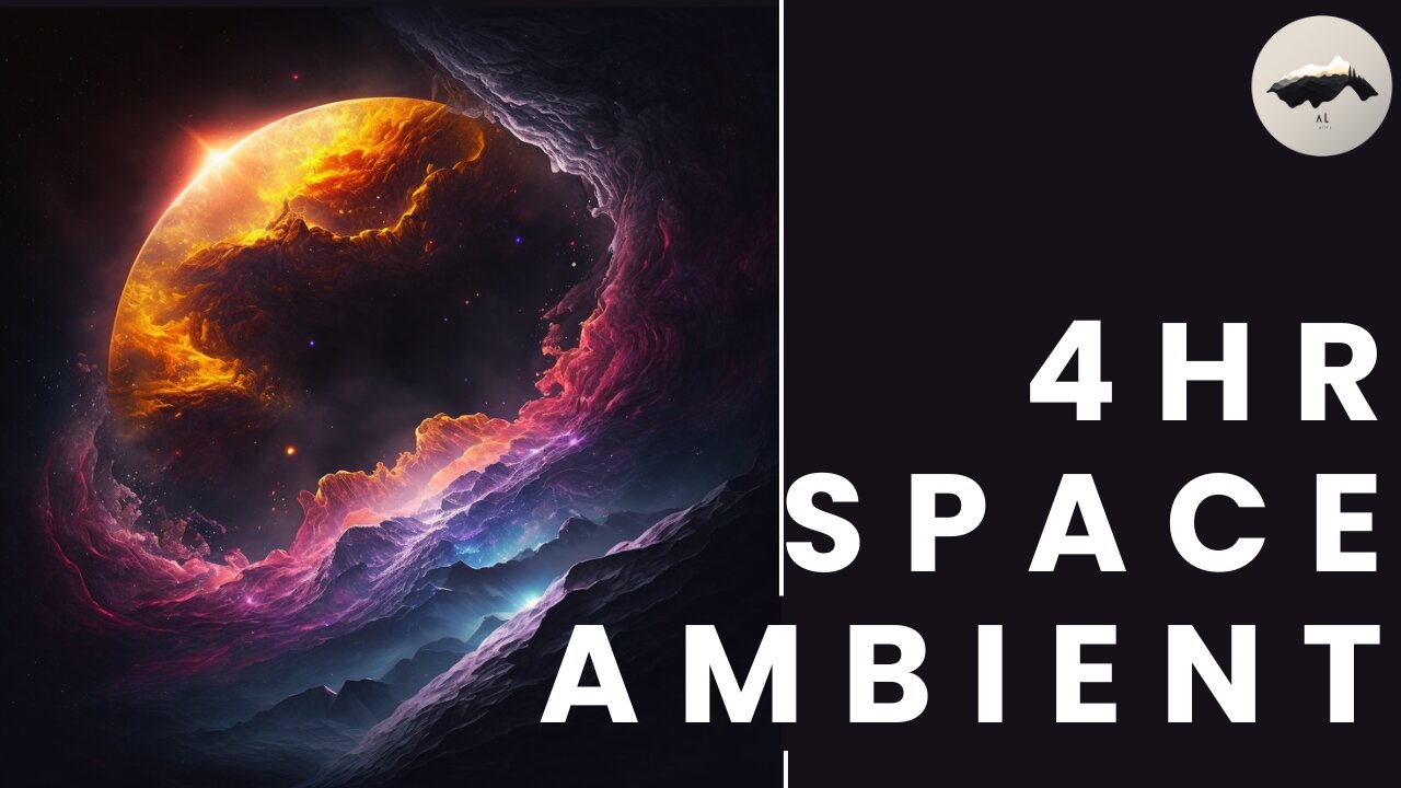 SPACE 4HR | Chill Background Music | Ambient Lounge