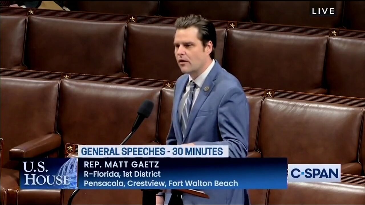 Rep Matt Gaetz: The ATF Must Be Abolished