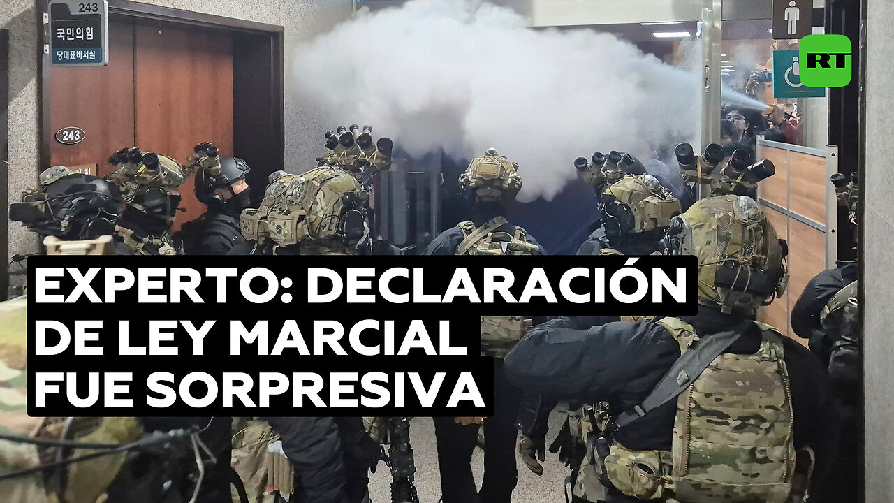 Experto: Declaración de ley marcial fue sorpresiva, es una medida demasiado drástica