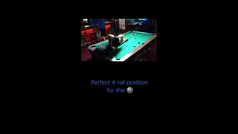 Caught not looking ahead 🤦, corrected in the 2nd inning. #pool #billiards #bca #8ball #8ballpool🎱