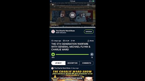 Charlie Ward : General Flynn : Klaus Schwab , UK doctors : covid