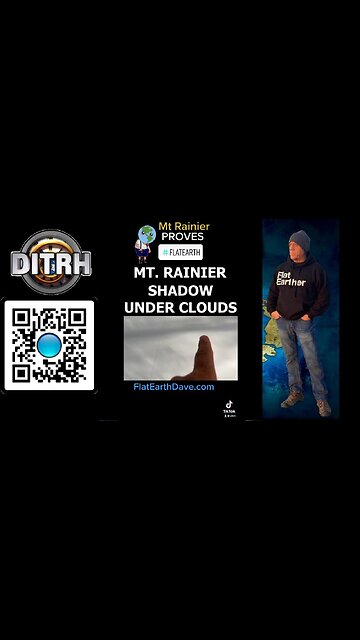 [DITRH SHORTS] Mt Rainier shadow under clouds [Sep 16, 2022]