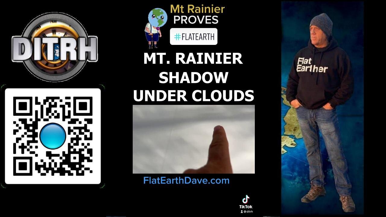 [DITRH SHORTS] Mt Rainier shadow under clouds [Sep 16, 2022]