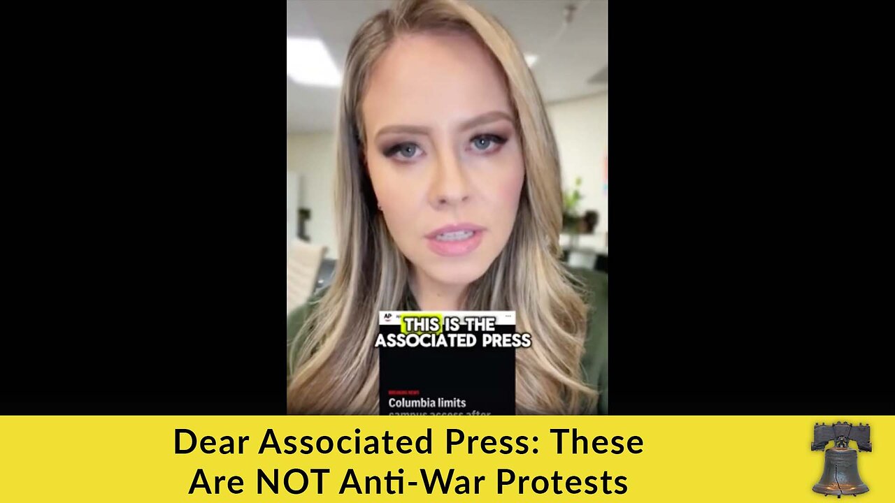 Dear Associated Press: These Are NOT Anti-War Protests