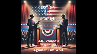 J.D. Vance’s Dominating Debate Against Tim Walz #GoRightNews