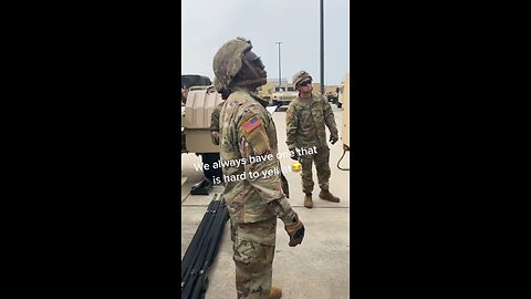 Only in the army!