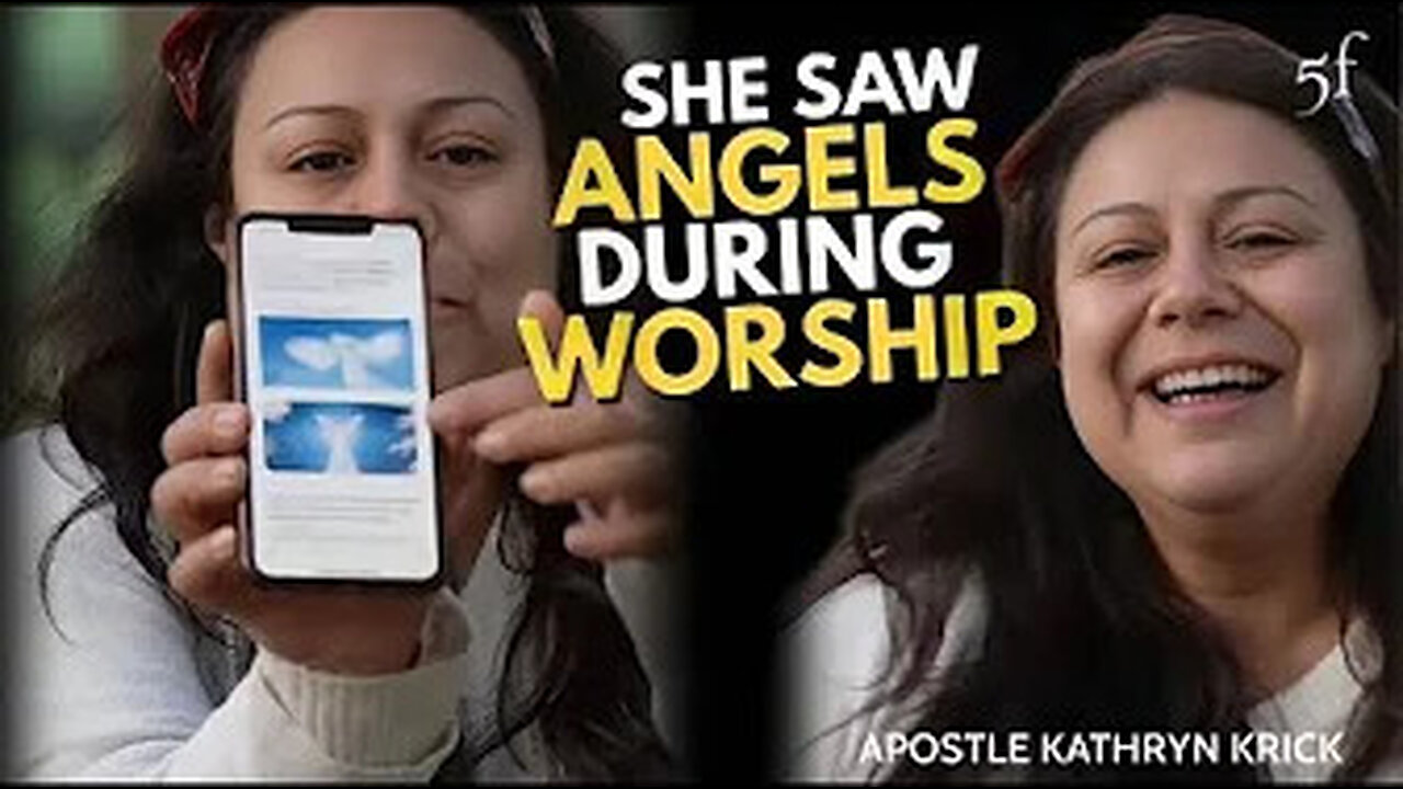 She Saw Angels During Worship