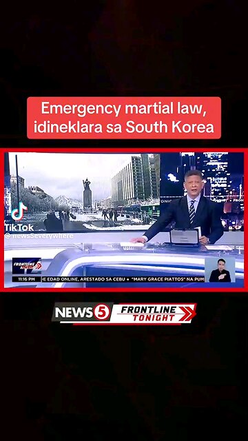 South Korea Declares Martial Law Amidst North Korean Threat