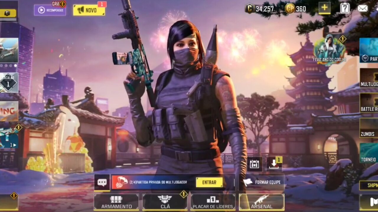 Voltei a jogar COD MOBILE depois de 1 ano😁!!!