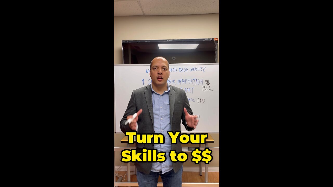 Turn Your Skills to Monetization