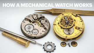 Centuries of Design Evolution: from the Verge Fusee to a Standard Modern Watch Movement