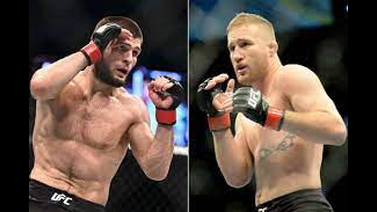 Khabib Nurmagomedov vs Justin Gaethje FULL FREE FIGHT