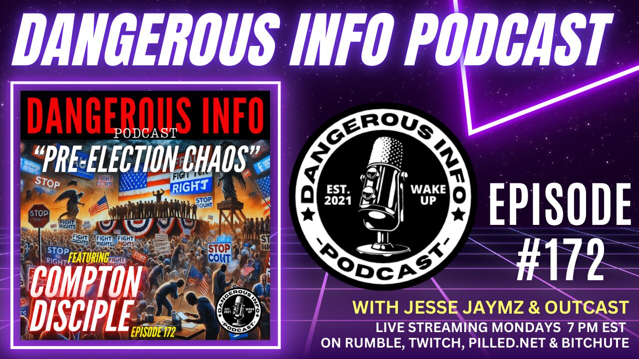 172 "Pre -Election Chaos" ft. Compton Disciple, Sister Vereta, Diddy and his friends, mockingbird media