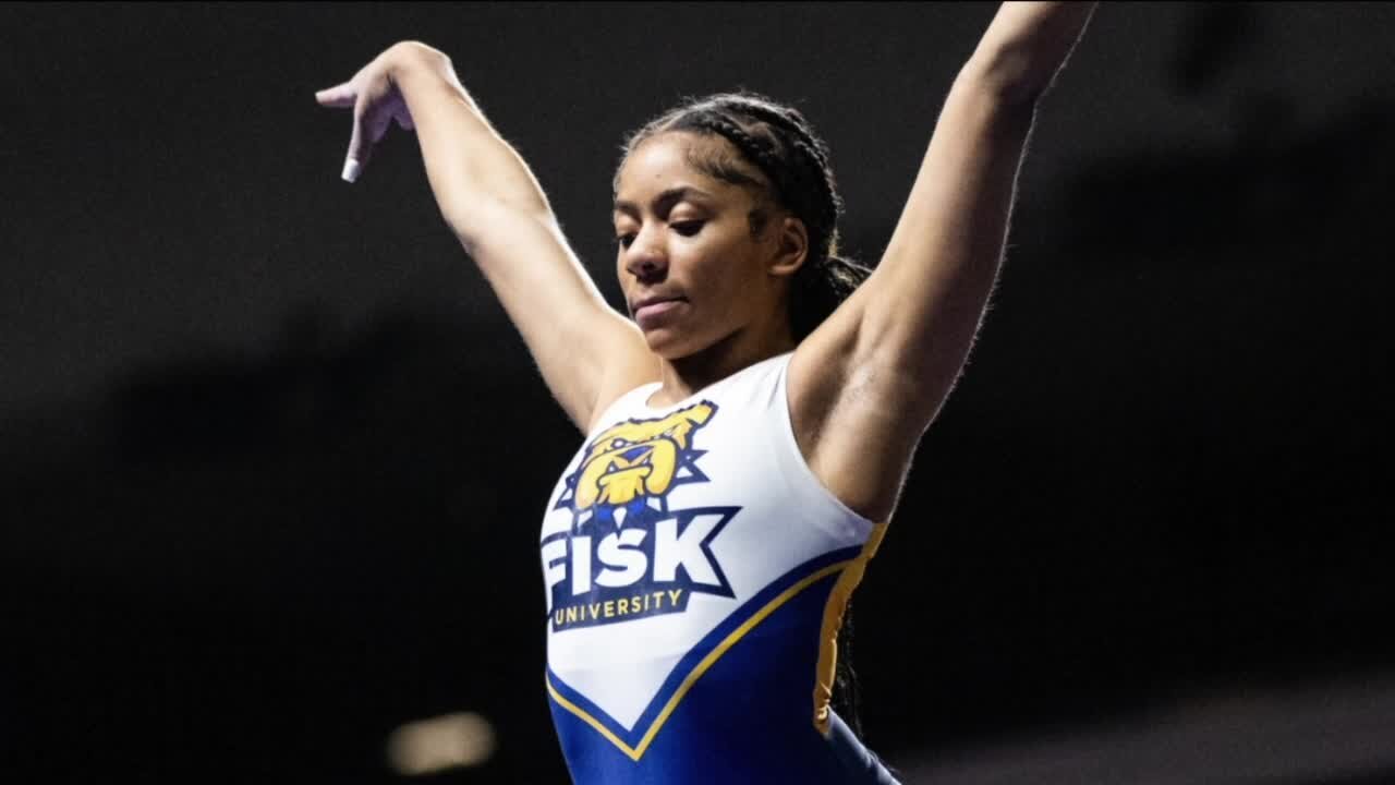 Milwaukee gymnast making history at Fisk University