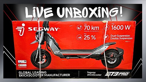 Segway Ninebot ZT3 Pro E 🚀 Was kann der neue Mega-Scooter? 🛴🔥 #SegwayNinebot #EScooterUnboxing