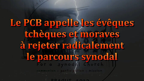 Le PCB appelle les évêques tchèques et moraves à rejeter radicalement le parcours synodal