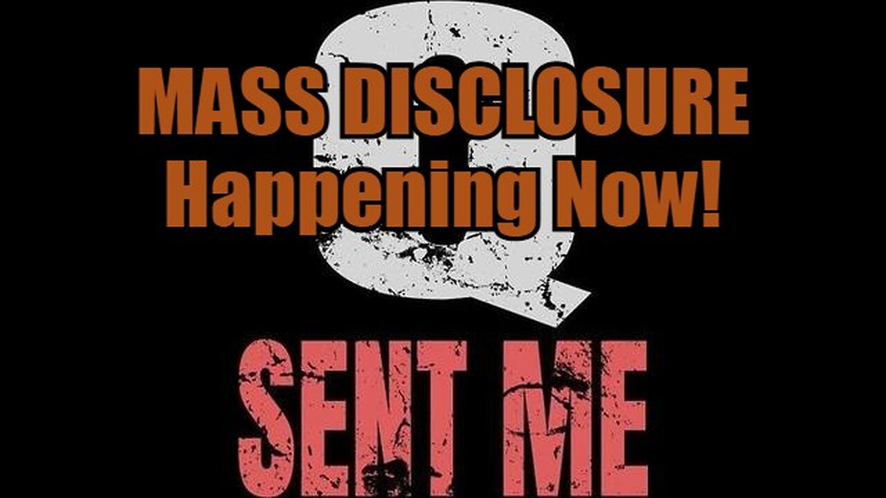 BREAKING: MASS DISCLOSURE Happening Now!