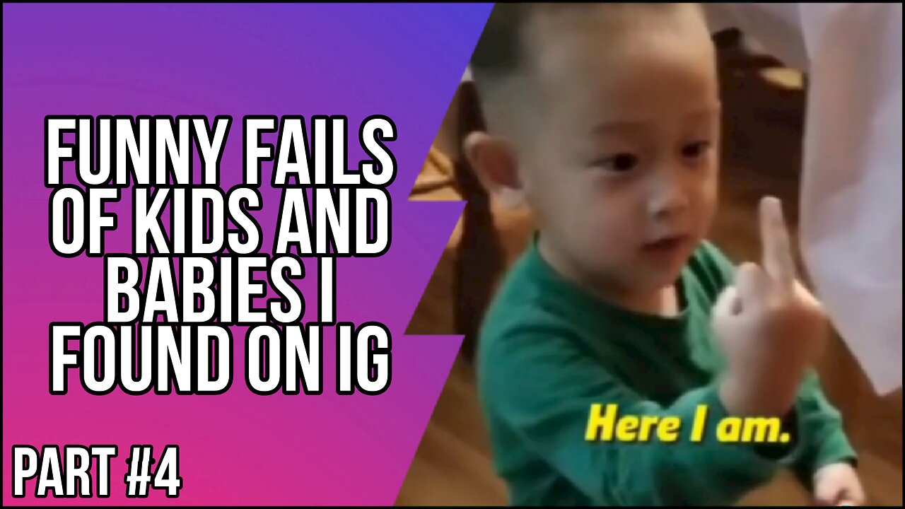 Funny Fails of Kids #4