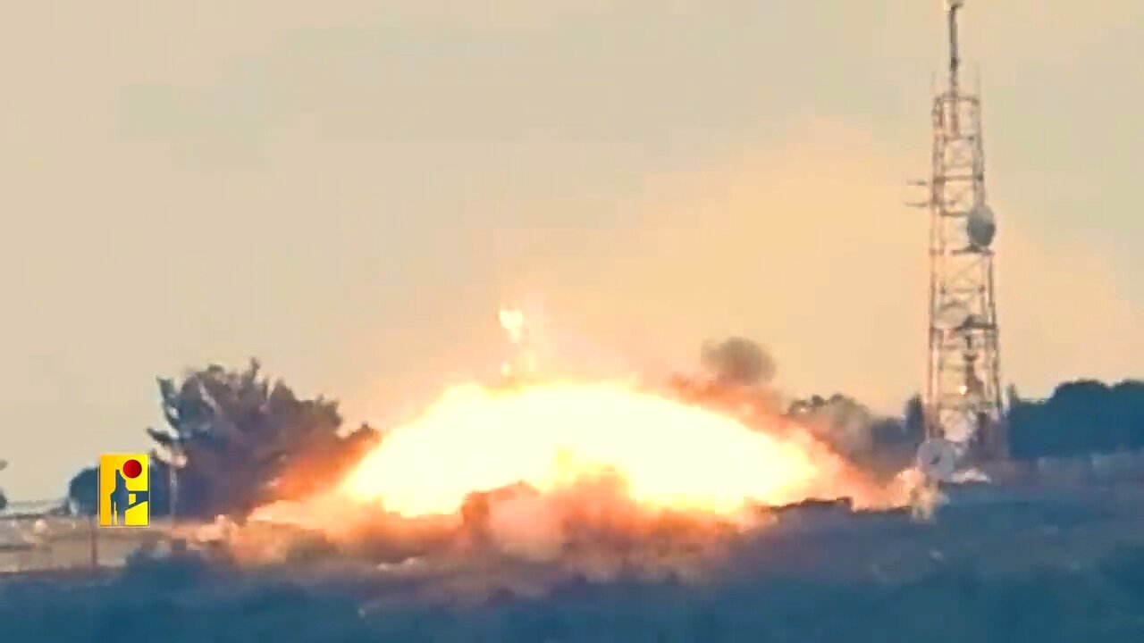 Hezbollah Decimates jEEW Beranit Site with Two Massive Explosions