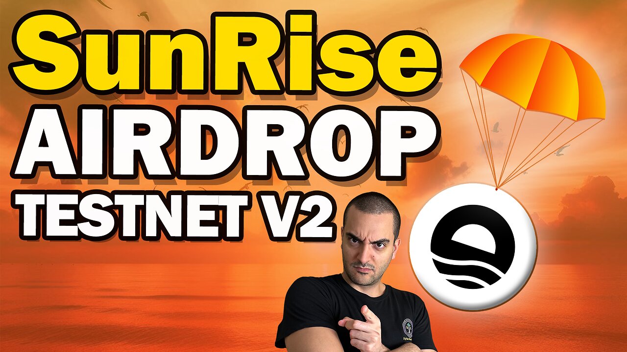 Sunrise Airdrop v2 - One of THE BEST Testnets to do #crypto #airdrop