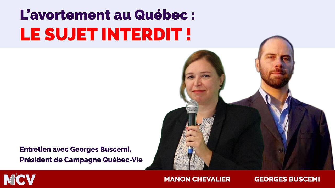 L'avortement au Québec: LE SUJET INTERDIT!