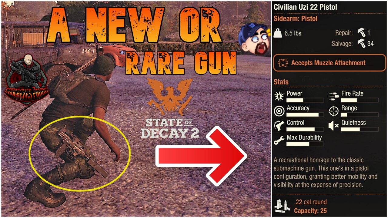 State of Decay 2 - NEWS: A NEW OR RARE GUN?