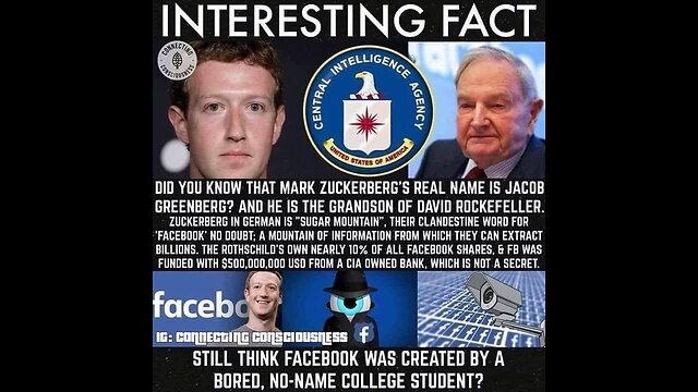 Operation Facebook - A CIA operation to spy on the population