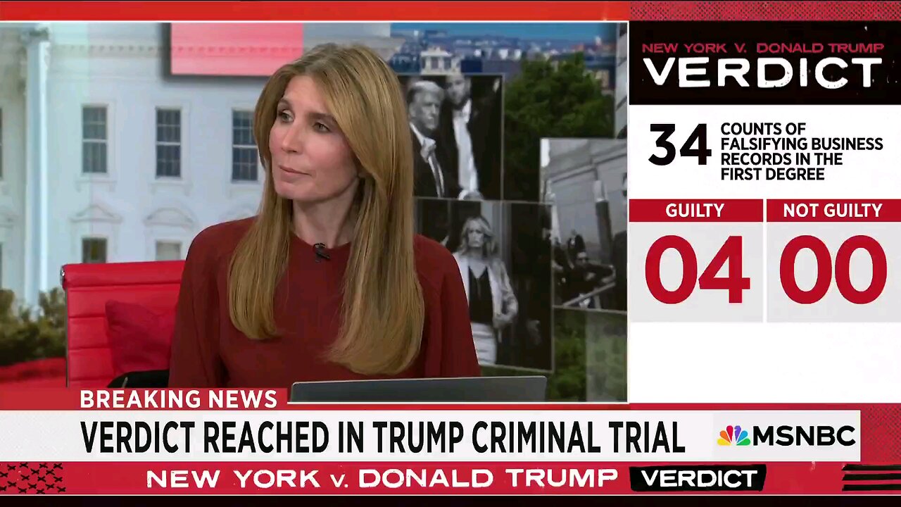 BREAKING: Donald Trump found guilty on all 34 counts of falsifying business documents in New York