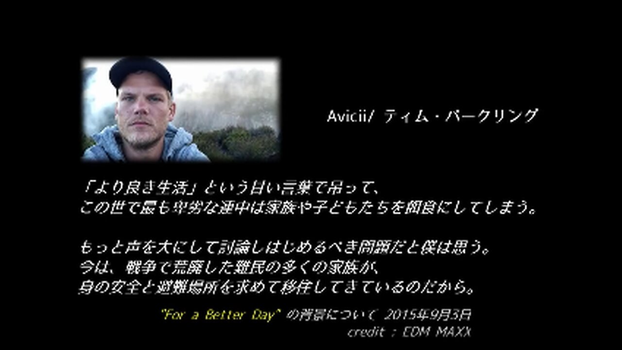 Avicii 暗殺の理由