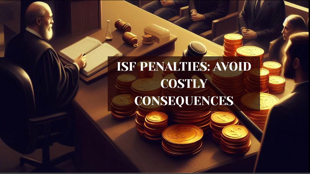 Avoid Costly Mistakes: Penalties for Inaccurate ISF Submissions Explained