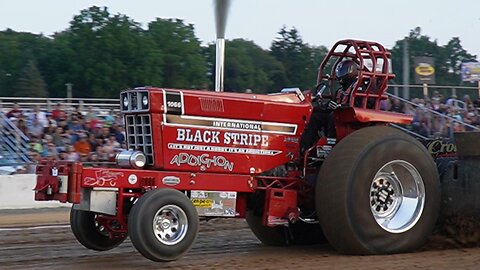 Hot Farm Tractor Pulling Centre County Grange Encampment and Fair Saturday 2024