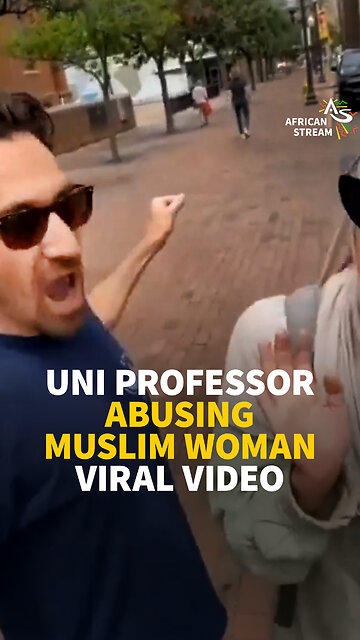 UNI PROFESSOR ABUSING MUSLIM WOMAN VIRAL VIDEO