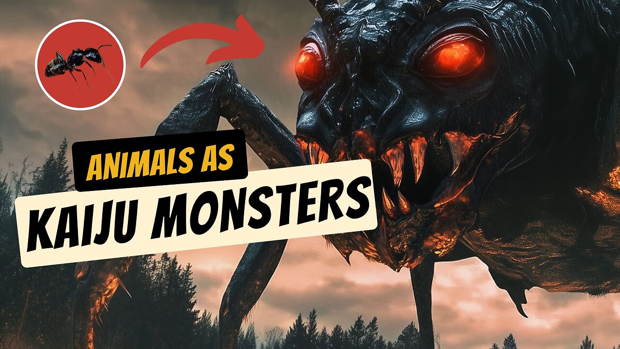 What if Animals Were Kaiju Monsters?