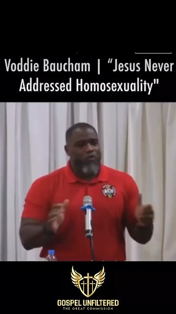 Pastor Voddie Baucham speaks about the sin of homosexuality. #homosexuality