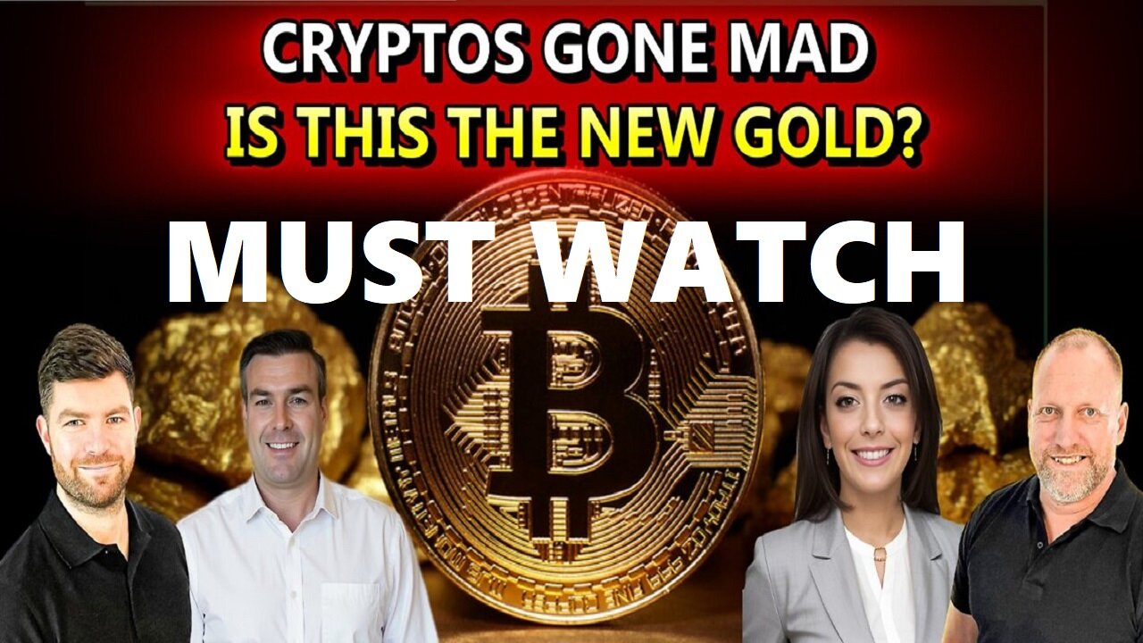 CRYPTO GONE MAD, IS THIS THE NEW GOLD? WITH PAUL BROOKER, DREW DEMI & JAMES