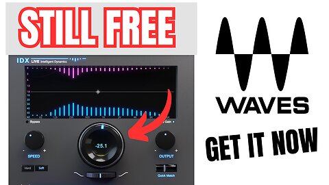 Waves IDX Intelligent Dynamics Compressor QUICK LOOK