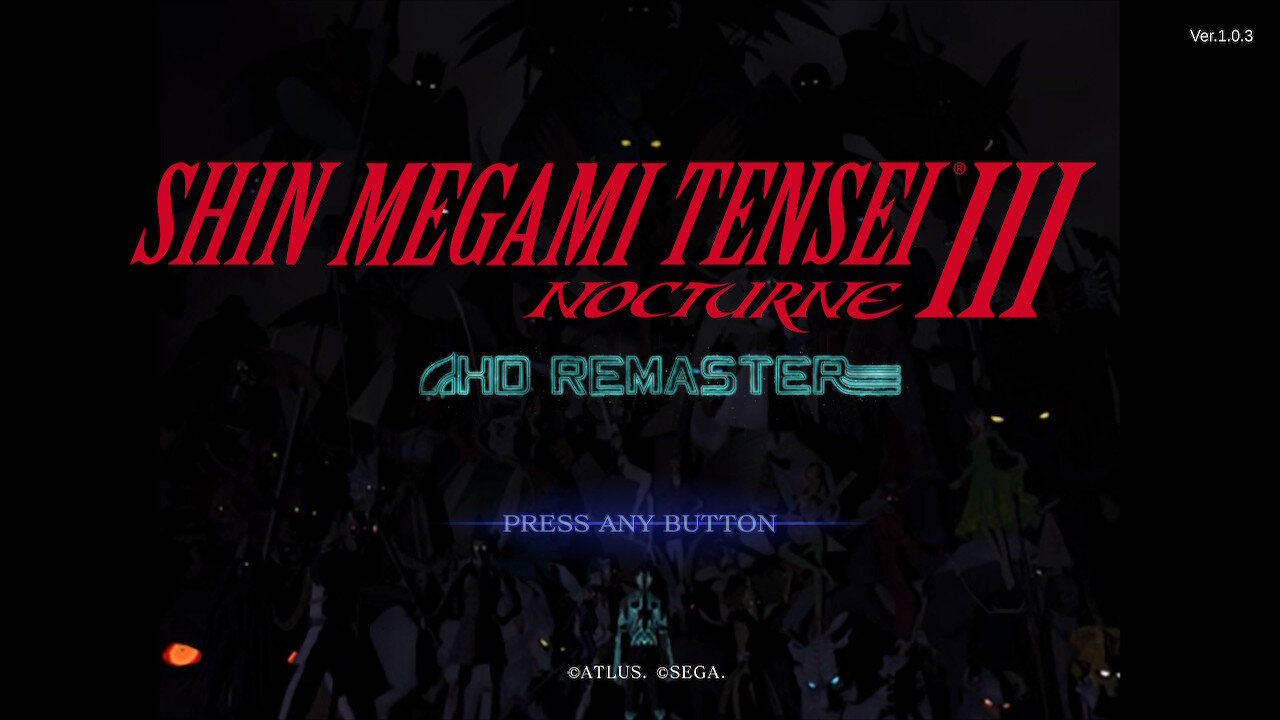 SHIN MEGAMI TENSEI 3 NOCTURNE HD Remaster (Nintendo Switch): Gameplay Compilation Part 1