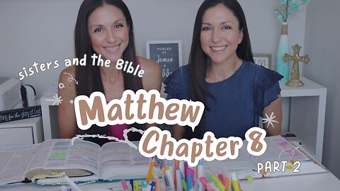 Cost of following Jesus, pigs and demons | Matthew 8 Bible study part 2