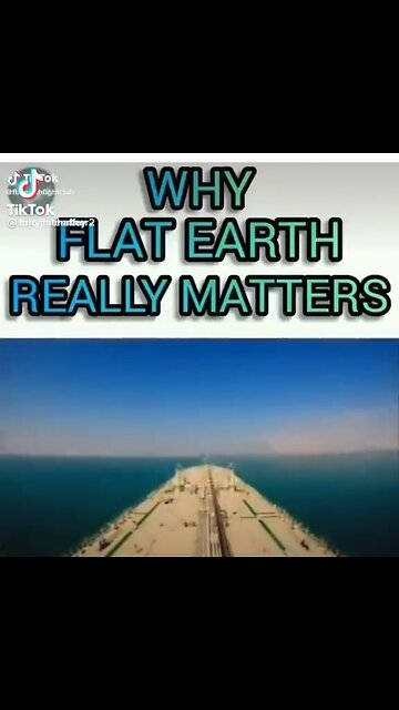 WHY SHOULD WE EVEN CARE IF WE LIVE ON A BALL OR IF IT'S FLAT