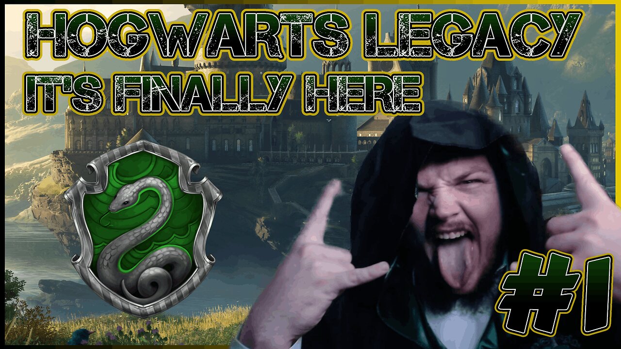 Hogwarts Legacy - Intro & Sorting Ceremony - Ep 1 [Slytherin House]